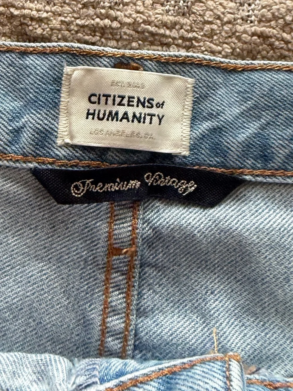 Citizens of humanity nwot alemayde Beverly slouch boot baggy wide leg jeans